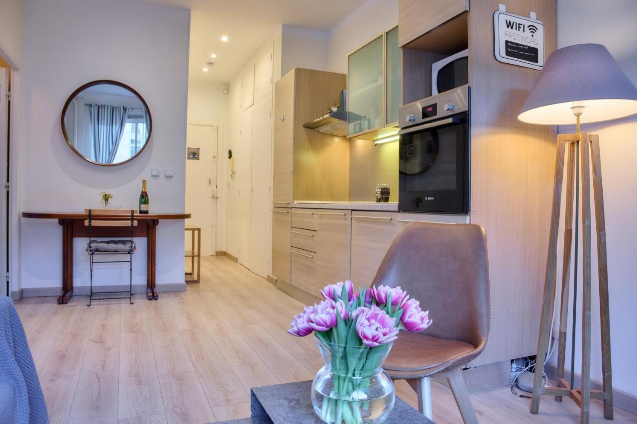 Boutique Apartment Nice Center Beach Free Parking Buitenkant foto