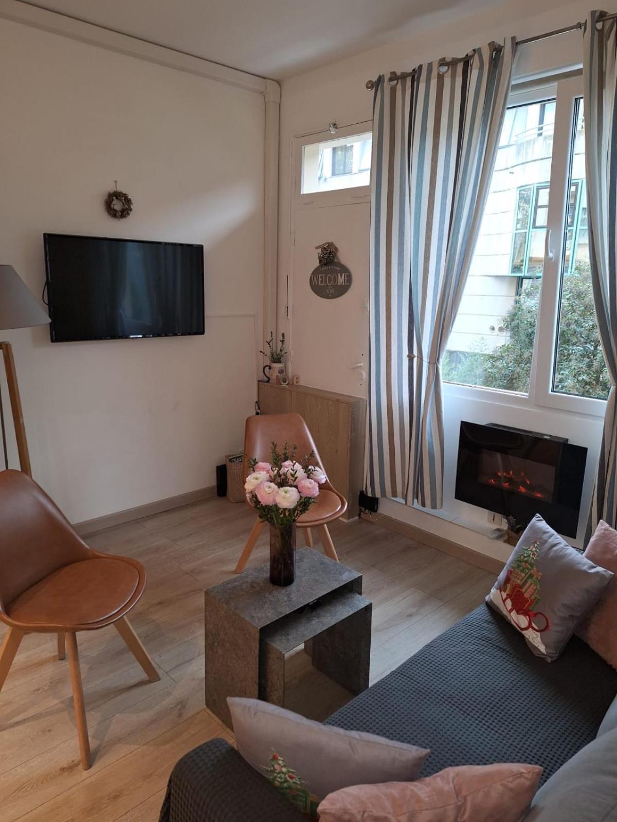 Boutique Apartment Nice Center Beach Free Parking Buitenkant foto